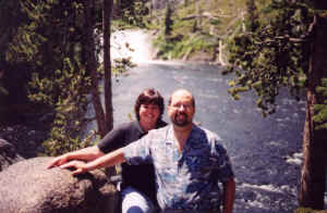 Rob & Jennifer at Lewis Falls