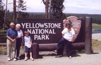 Yellowstone entrance
