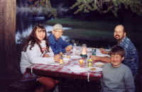 Picnic at Yellowstone River