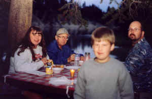 Picnic at Yellowstone River